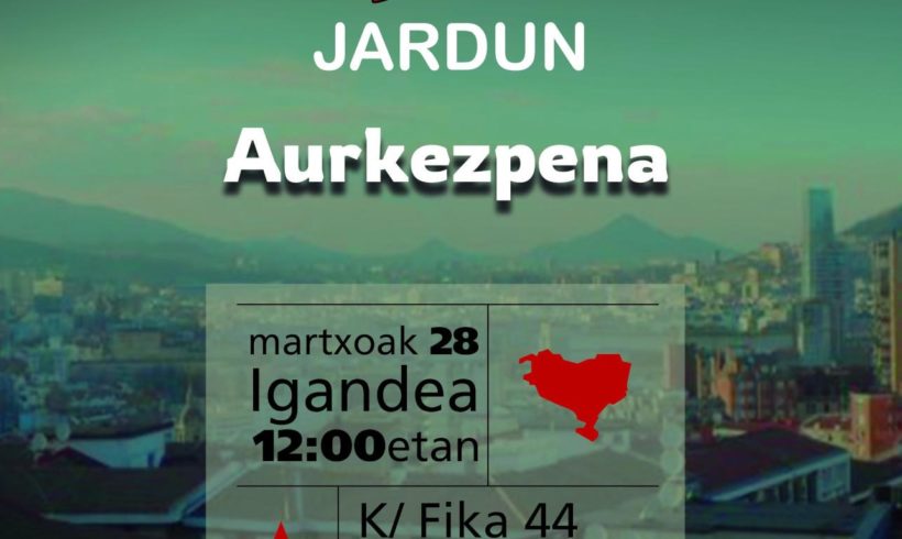 Aurkezpena: Jardun koordinadora