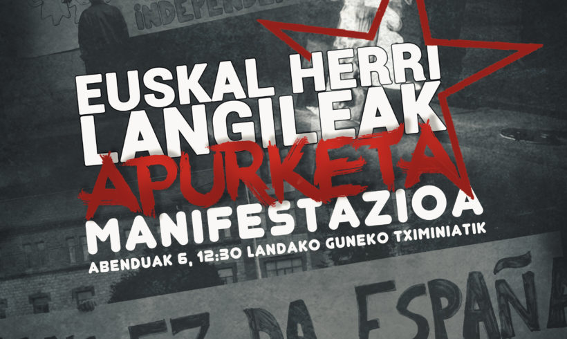 Ohar honen bitartez JARKI-k abenduaren 6an burutuko duen manifestazioan parte hartzeko deia egiten du