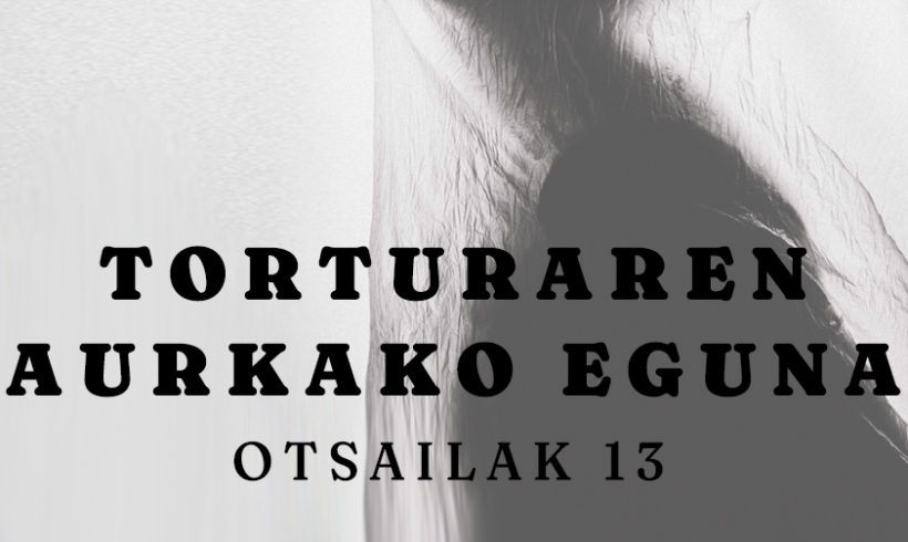 Torturaren Aurkako Eguneko JARDUN-en irakurketa