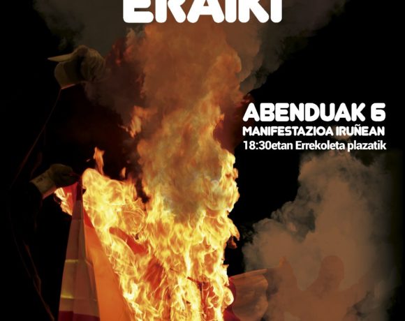JARKI-k abenduaren 6an espaniar konstituzioaren aurkako manifestazio deialdirako irakurketa JARKI-k abenduaren 6an espaniar konstituzioaren aurkako manifestazio deialdirako irakurketa